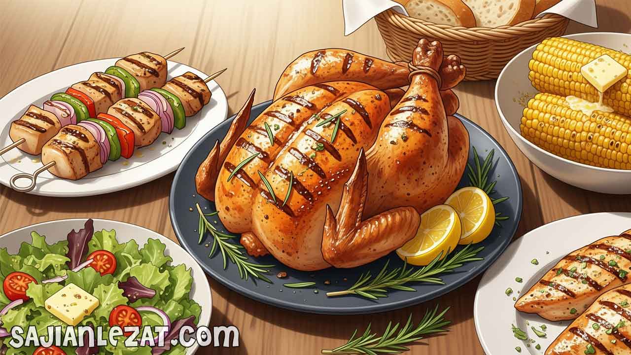 Inspirasi Olahan Ayam Panggang Lezat untuk Menu Keluarga