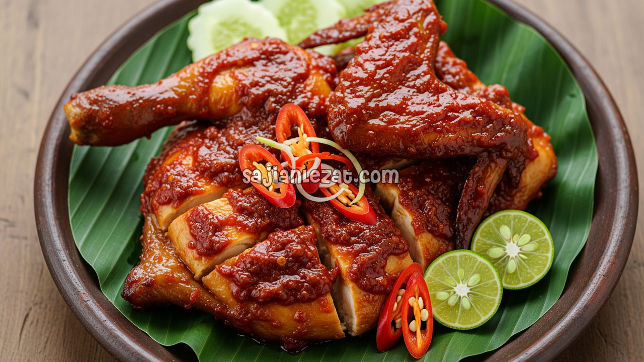 Foto Resep Ayam Bakar Bumbu Rujak Pedas Manis dan Gurih