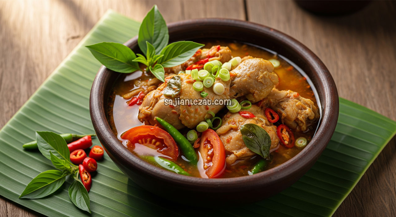 Foto Resep Garang Asem Ayam Segar dan Gurih Khas Jawa