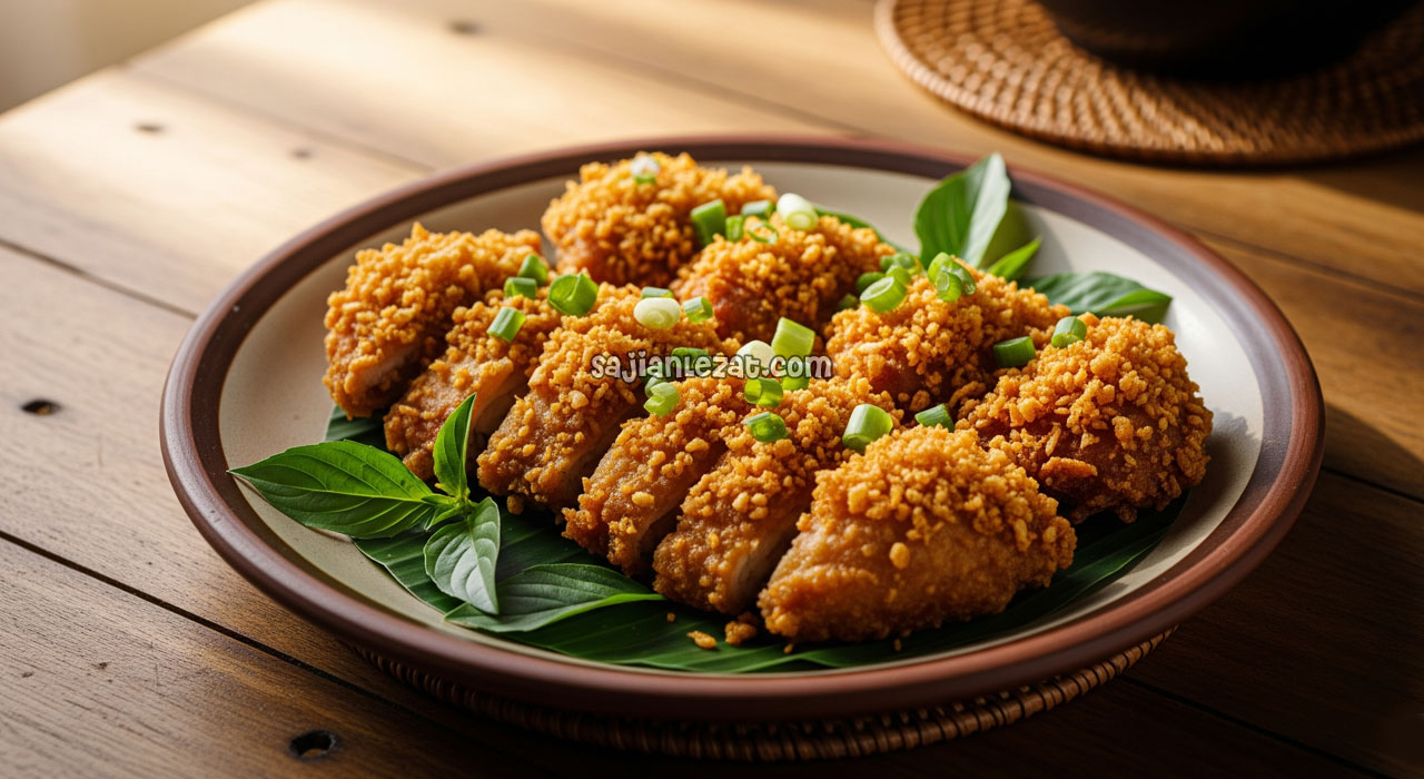 Foto Resep Ayam Goreng Lengkuas Gurih Harum Bumbu Meresap