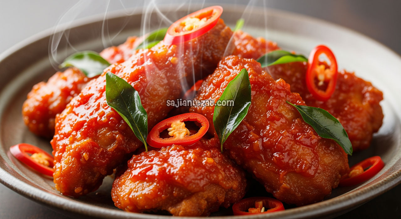 Foto Resep Ayam Goreng Pedas Manis Gurih dan Praktis
