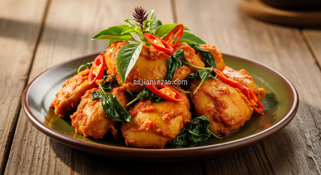 Foto Resep Ayam Woku Daun Kemangi Khas Manado