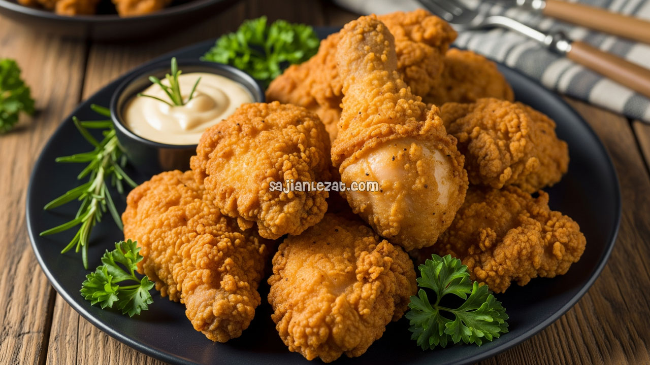 Foto Resep Buttermilk Fried Chicken Renyah dan Gurih ala Rumahan