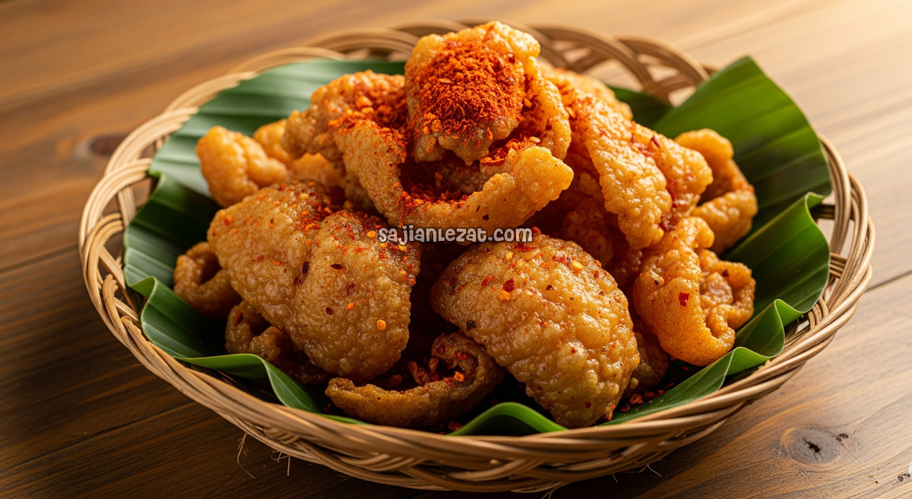 Foto Resep Kulit Ayam Goreng Krispi Pedas Manis Gurih