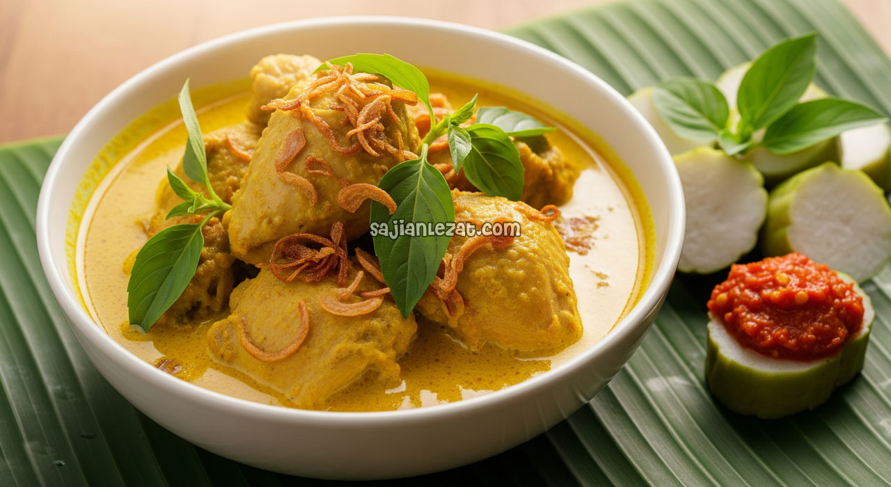 Foto Resep Opor Ayam Bumbu Kuning Gurih dan Lezat