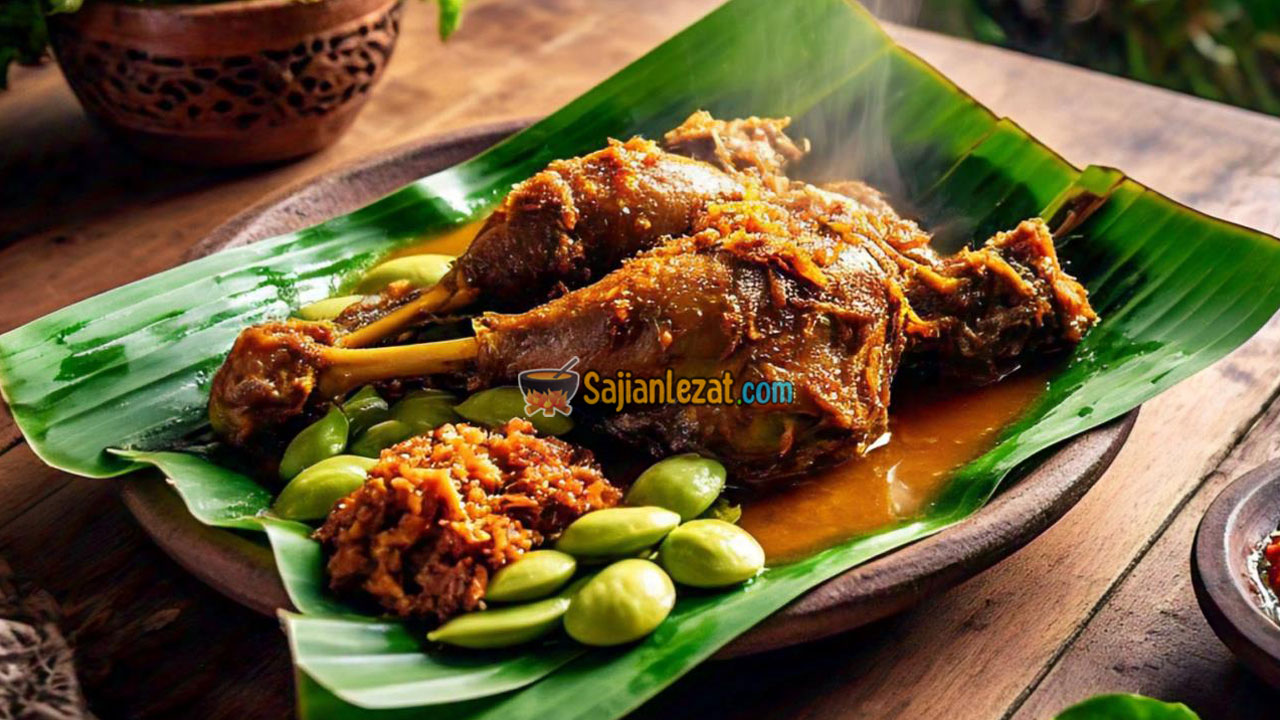 Foto Resep Pepes Ayam Petai Daun Pisang Gurih Harum dan Lezat