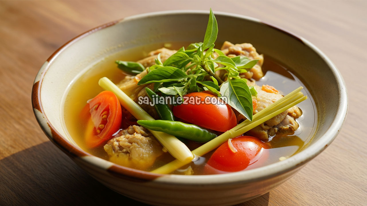 Foto Resep Ayam Pindang Serani Gurih dan Segar