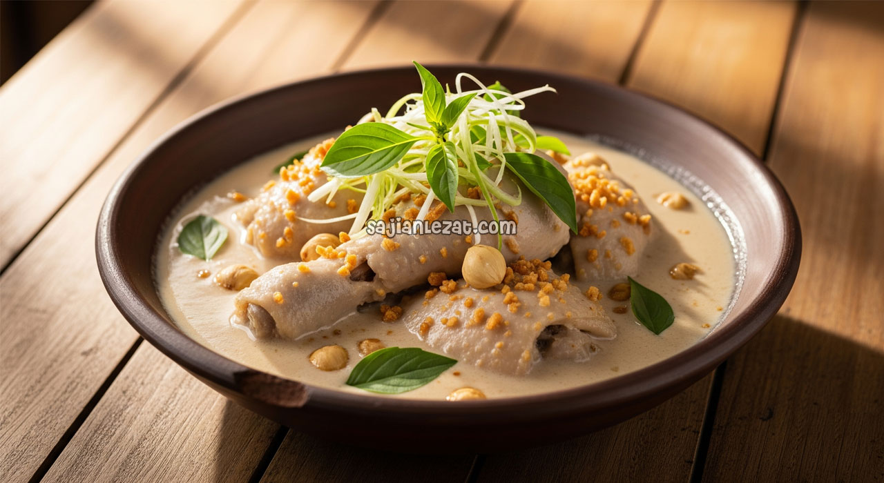 Foto Resep Opor Ayam Putih Kemiri Spesial Lebaran Gurih