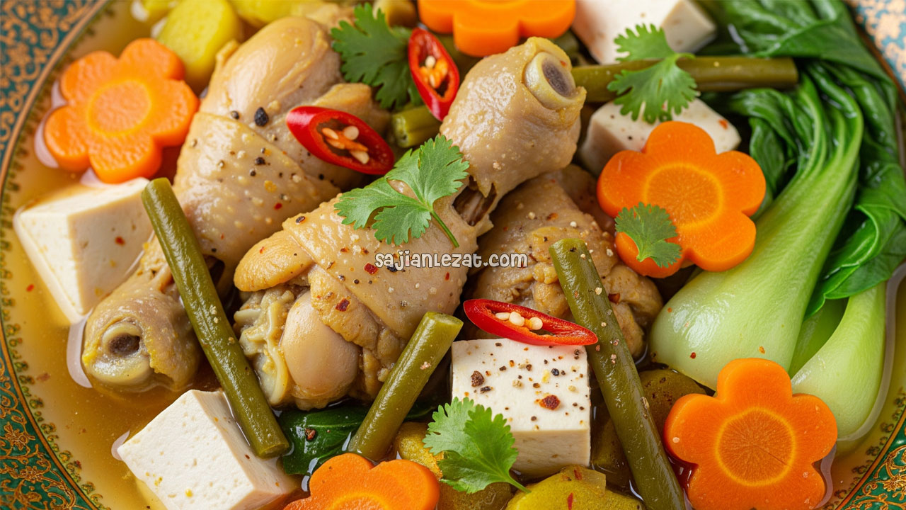 Foto Resep Sayur Ayam Tahu Spesial Edisi Lebaran