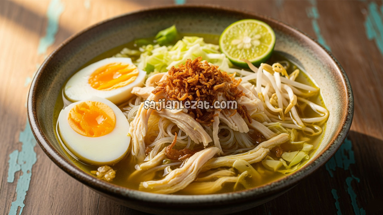 Foto Cara Membuat Soto Ayam Kuah Bening Segar dan Gurih