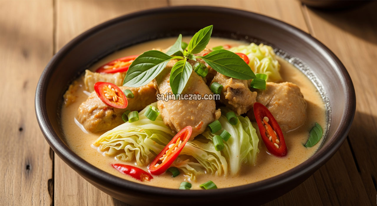 Foto Resep Tongseng Ayam Santan Super Lezat dan Gurih
