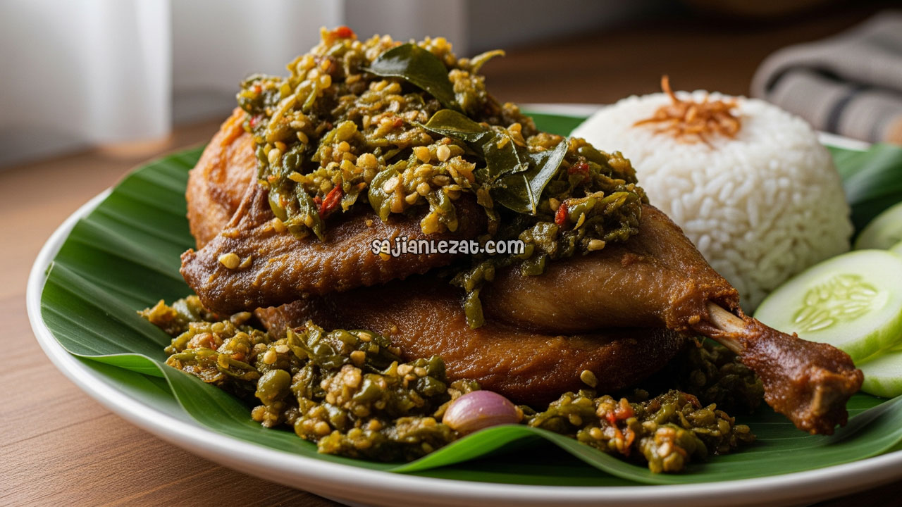 Foto Resep Masak Bebek Cabai Hijau Gurih Pedas dan Mudah Dibuat