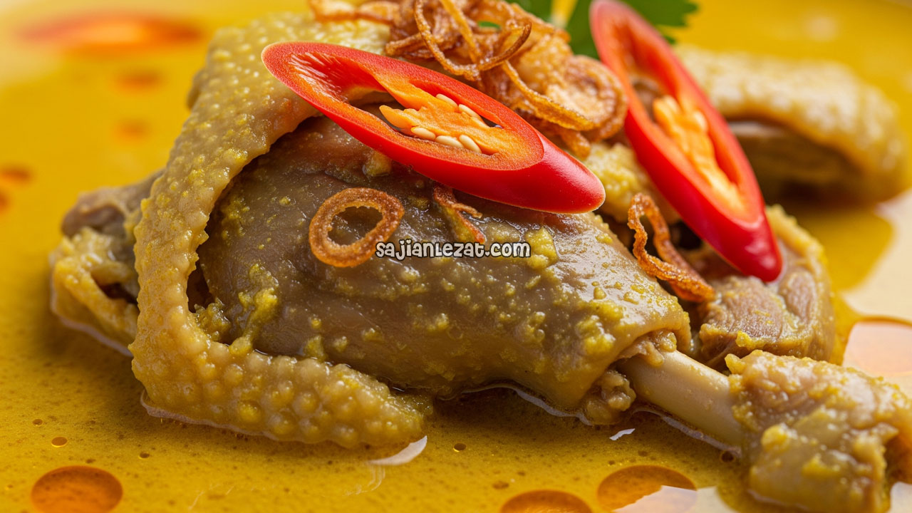 Foto Resep Becek Bebek Khas Tuban dengan Bumbu Meresap dan Gurih