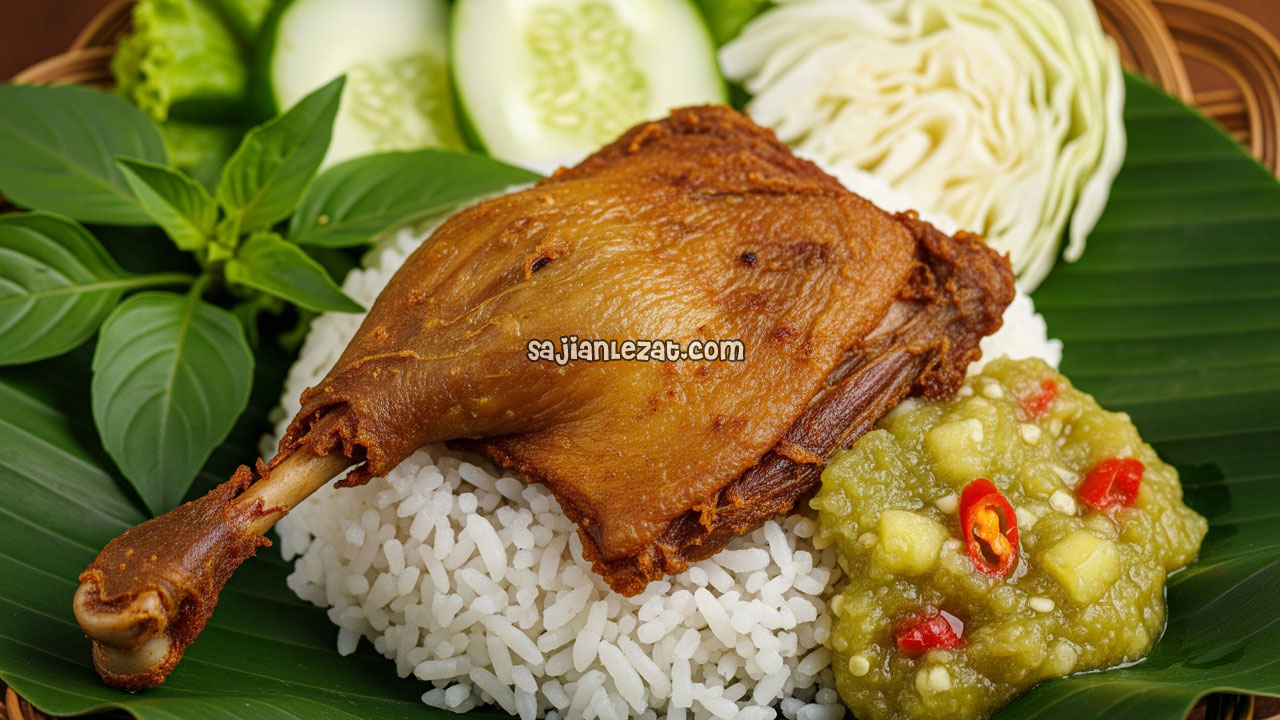 Foto Resep Nasi Bebek Surabaya Empuk Gurih