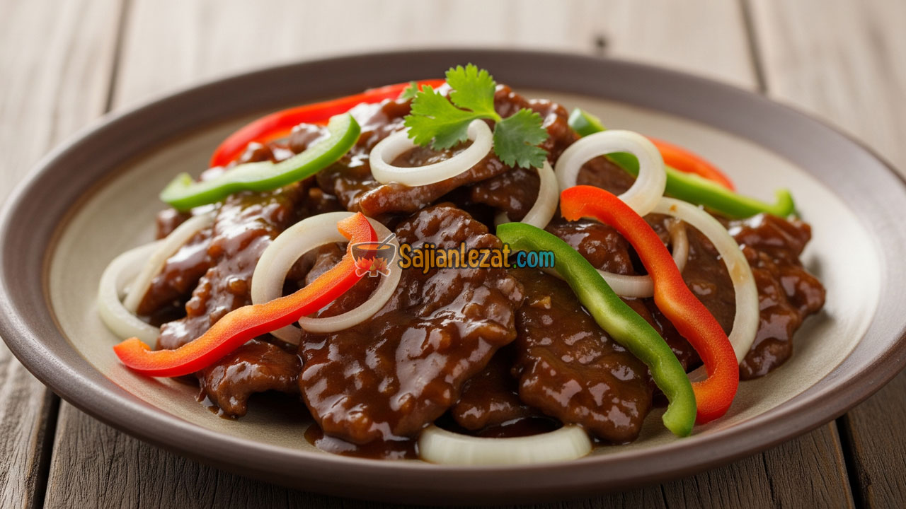 Resep Daging Saus Tiram Gurih dan Mudah