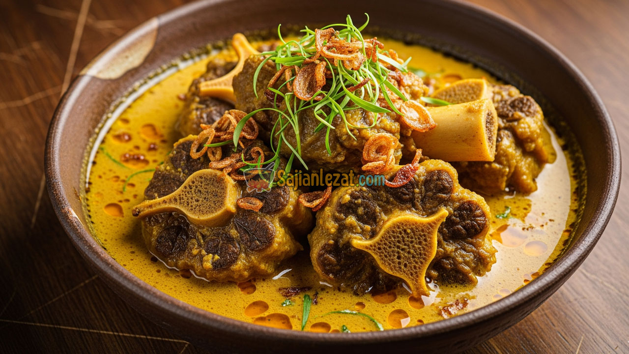 Resep Kari Buntut Sapi Empuk dan Lezat