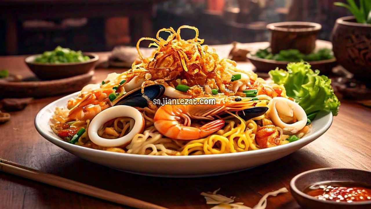 Foto Resep I Fu Mi Seafood Lezat dan Praktis untuk Menu Harian
