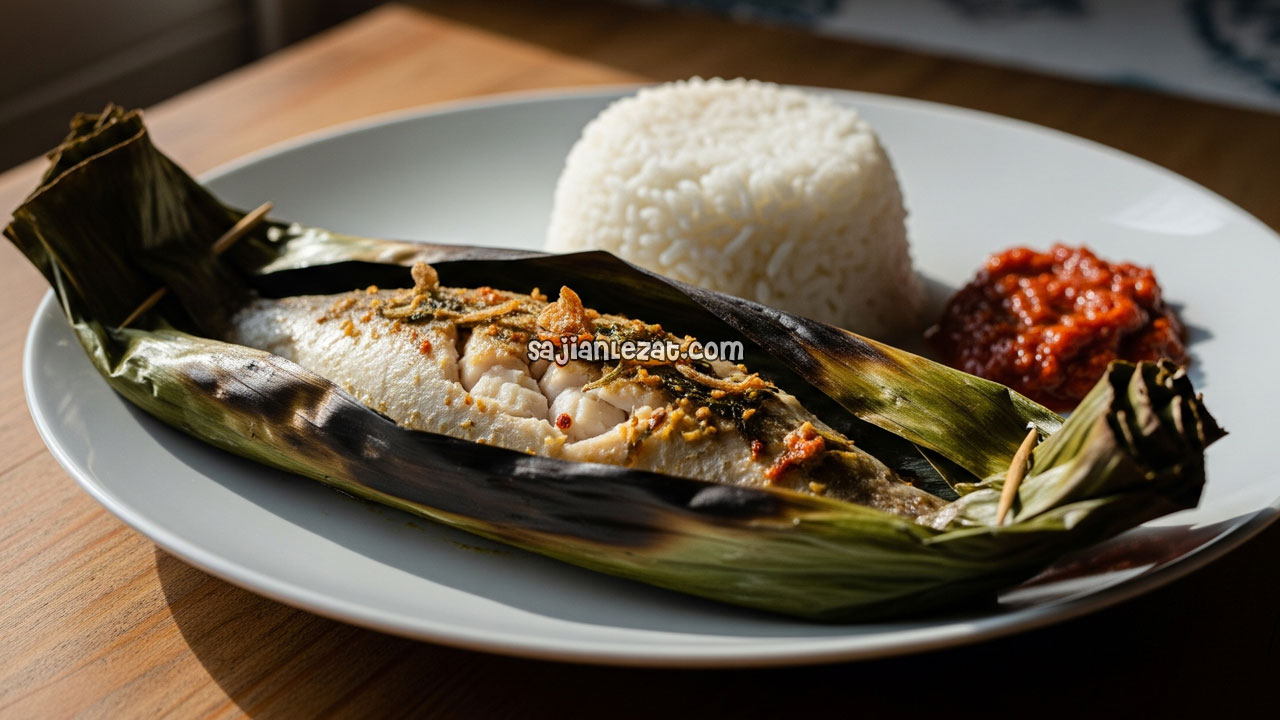 Foto Resep Pepes Ikan Bandeng Bakar, Gurih dan Aroma Khas Bakar