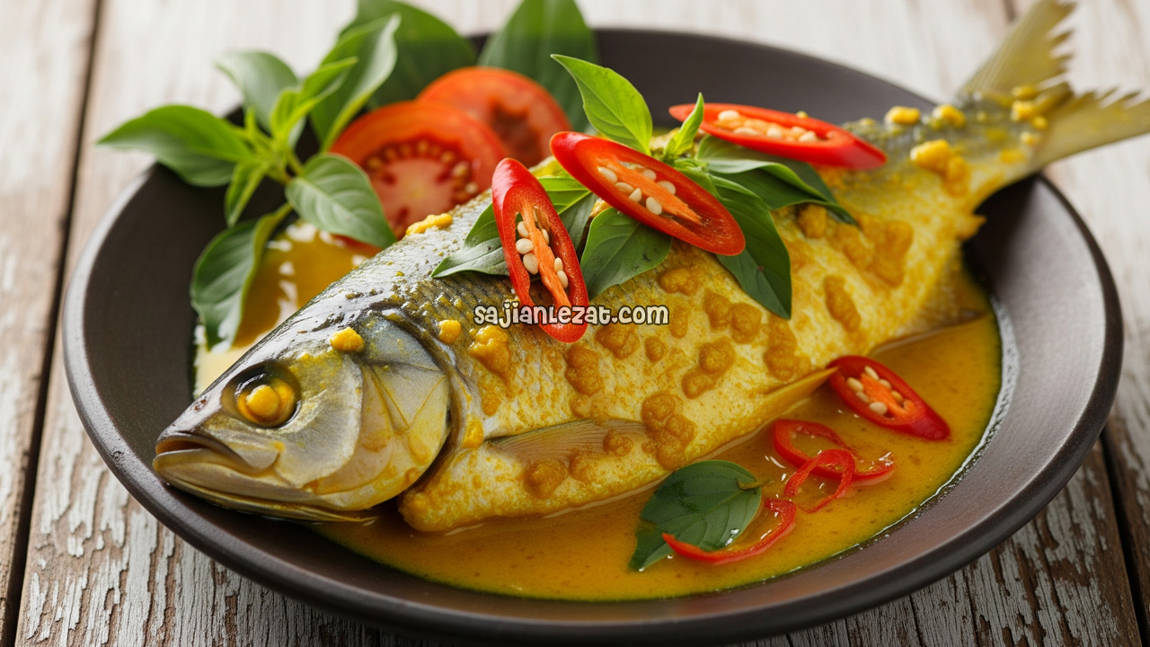 Foto Resep Asam Bandeng Kunyit, Segar dan Aromatik ala Rumah