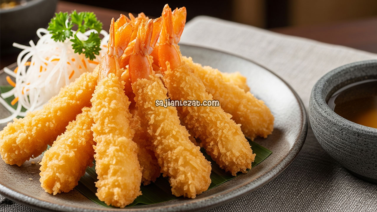 Foto Resep Udang Tempura Renyah, Praktis dan Lezat untuk Camilan