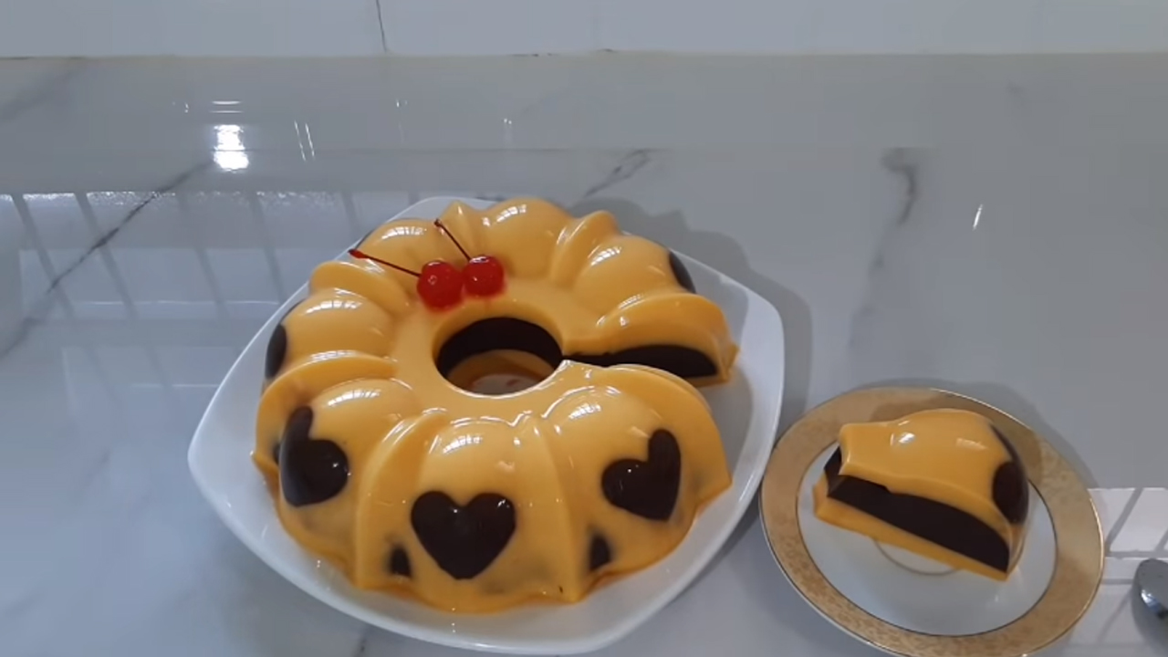 Foto Cara Membuat Puding Labu Kuning Lembut dan Sehat, Cocok untuk Anak dan Keluarga