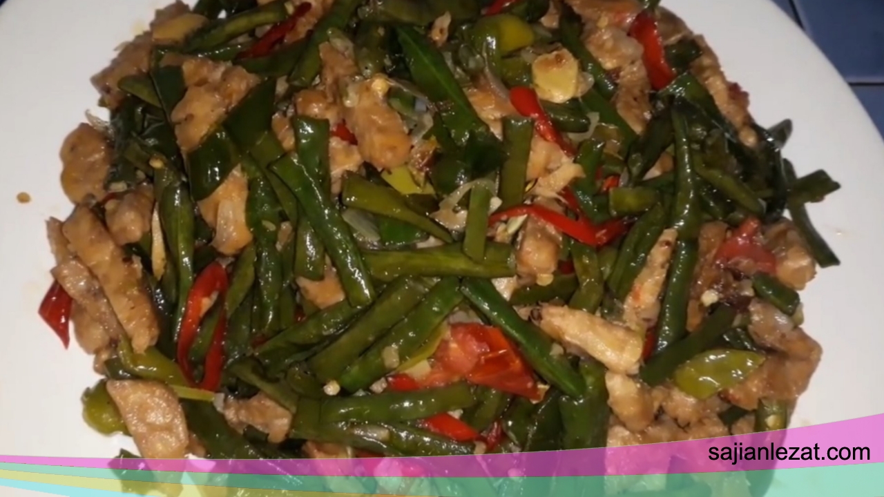 Resep Tumis Kacang Panjang Campur Tempe