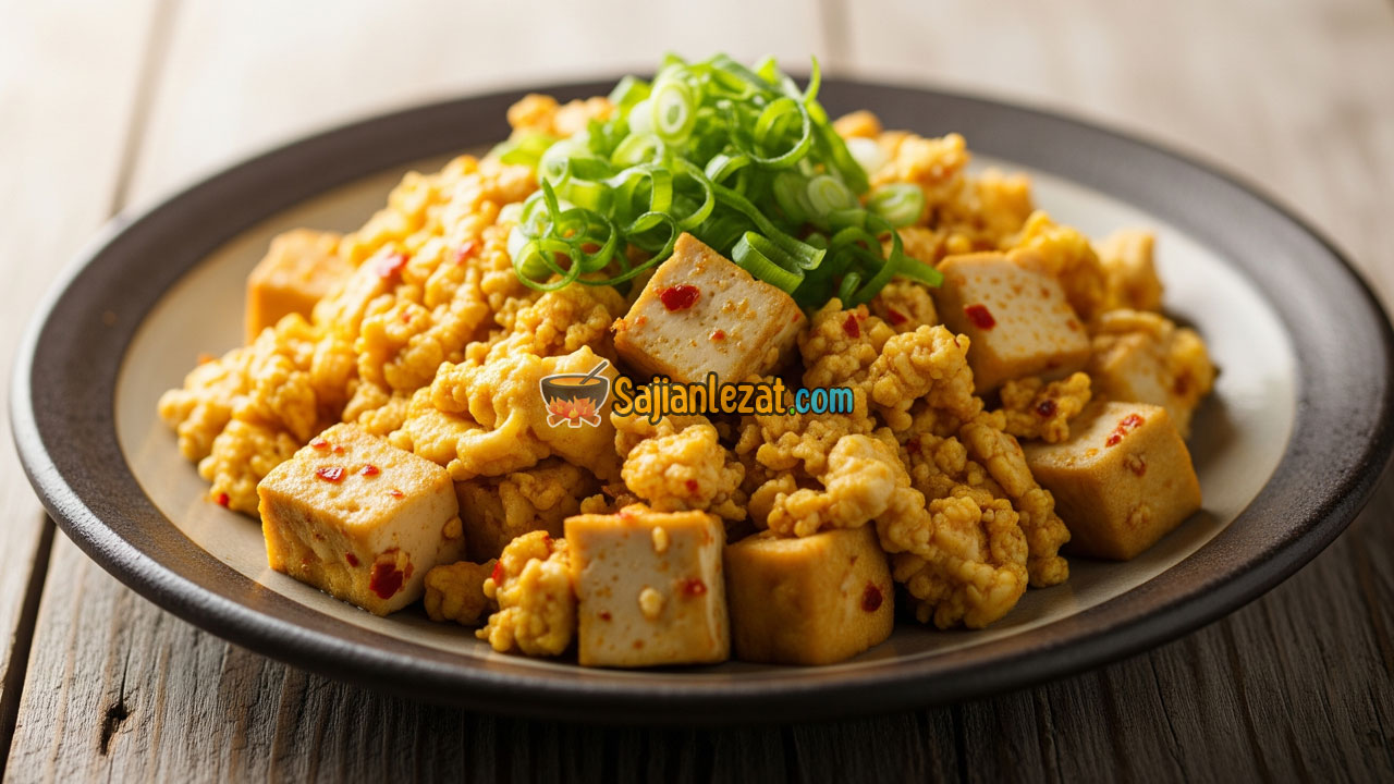 Foto Resep Orak Arik Telur Tahu Praktis dan Lezat untuk Menu Harian